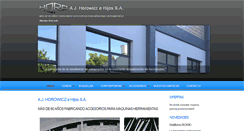 Desktop Screenshot of horowicz.com